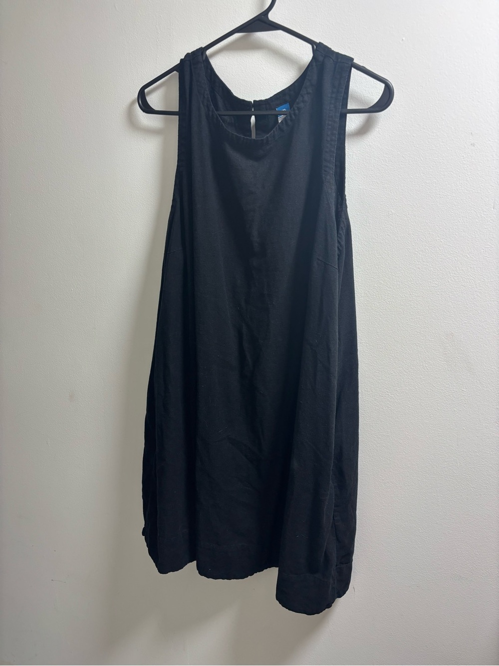 Old Navy Black Sleeveless Tunic Dress